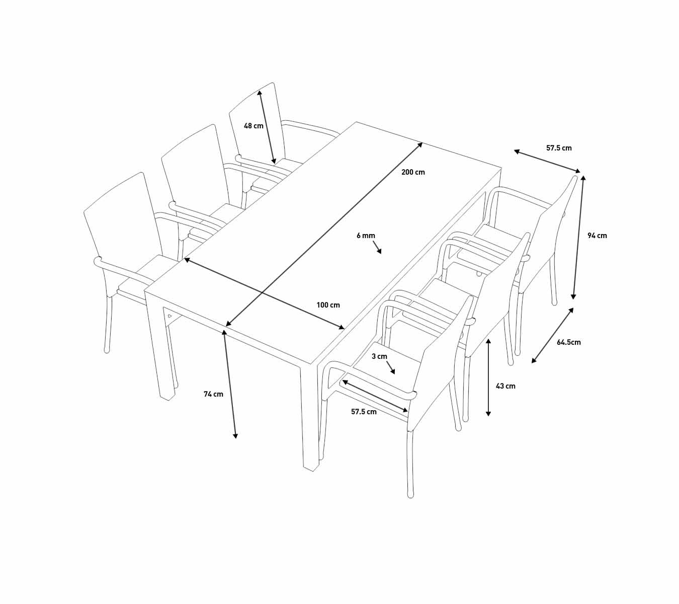 Jetzt Die Polyrattan Sitzgruppe Marzato L Fur 6 Personen Kaufen Artelia At